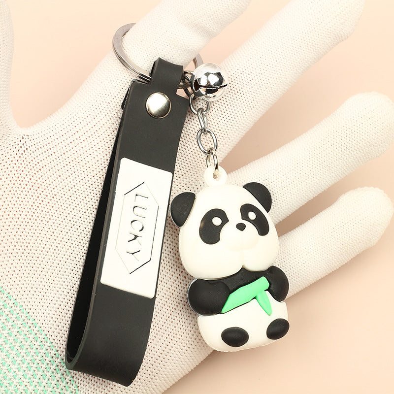 Wholesale Cartoon Giant Panda Doll Keychain